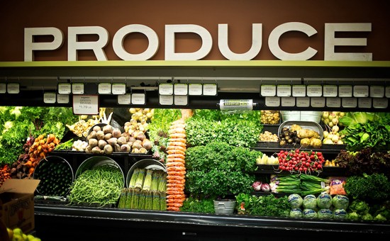 ‘Produce’ is a label given to things like apples, bananas, celery.