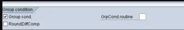 Group condition