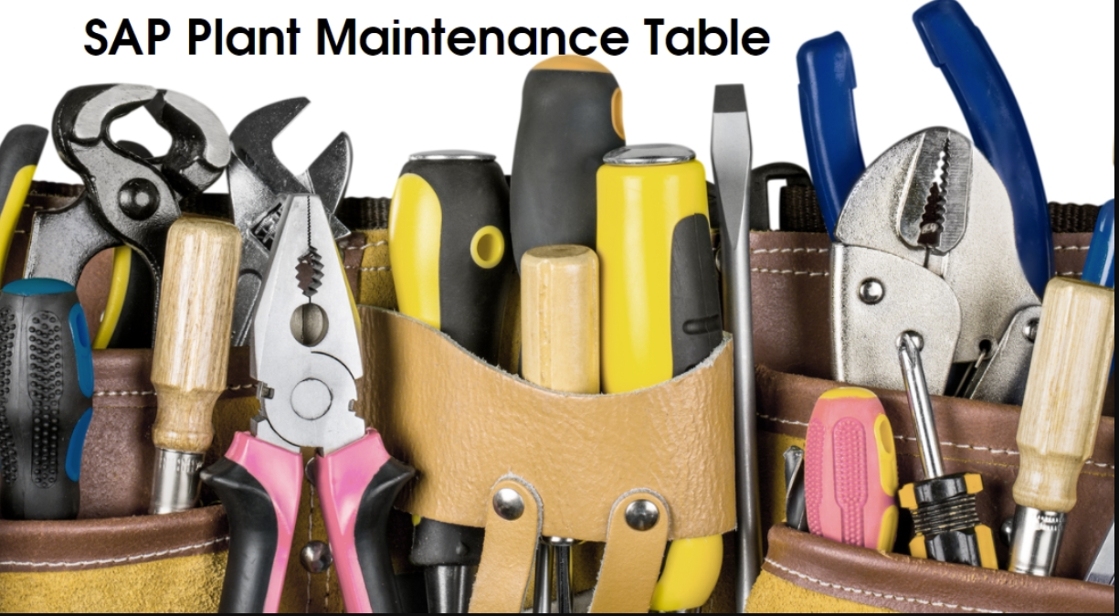 SAP Plant Maintenance Tables