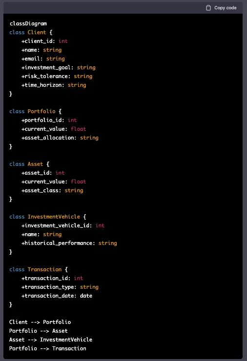 mermaid syntax for data relationships